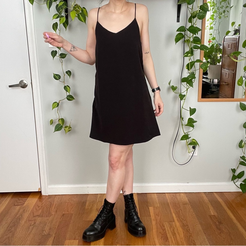 Banko Black Mini Babydoll Dress - S